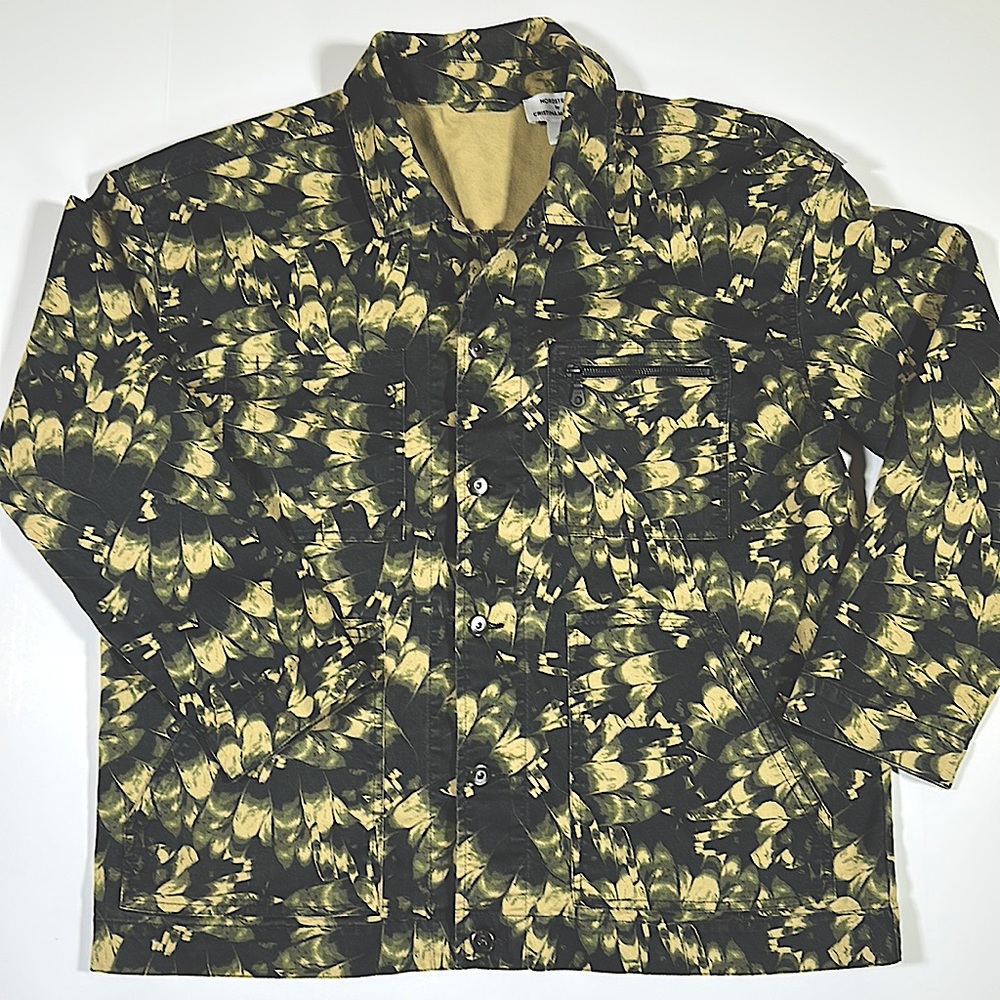 This is a worker coat in perfect condition from CRISTINA MARTINEZ for Nordstrom.